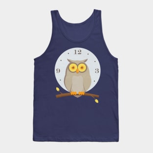 Tick Tack Owl Tank Top